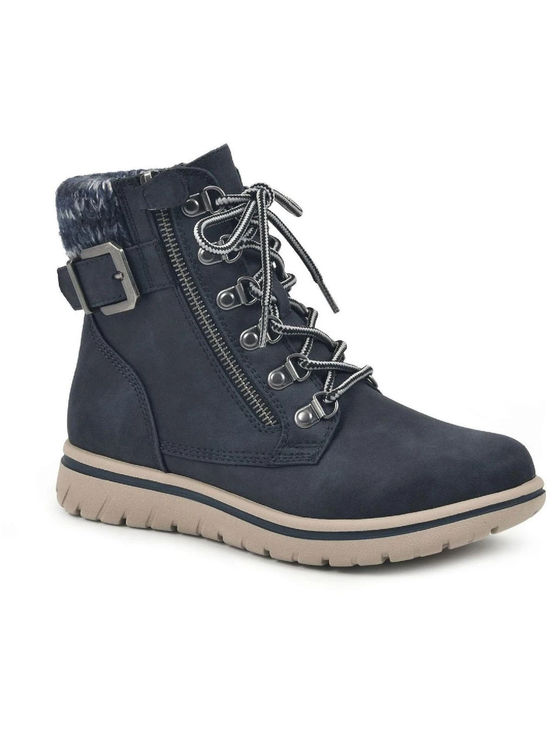 Cliffs by White Mountain Hearty Womens Faux Suede Cold Weather Winter & Snow Boots 10 Cliffs by White Mountain Hearty Womens Faux Suede Cold Weather Winter & Snow Boots - Image 8