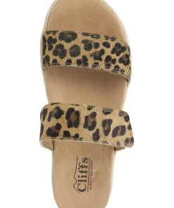 Cliffs by White Mountain Tionna Womens Leather Slip On Espadrilles