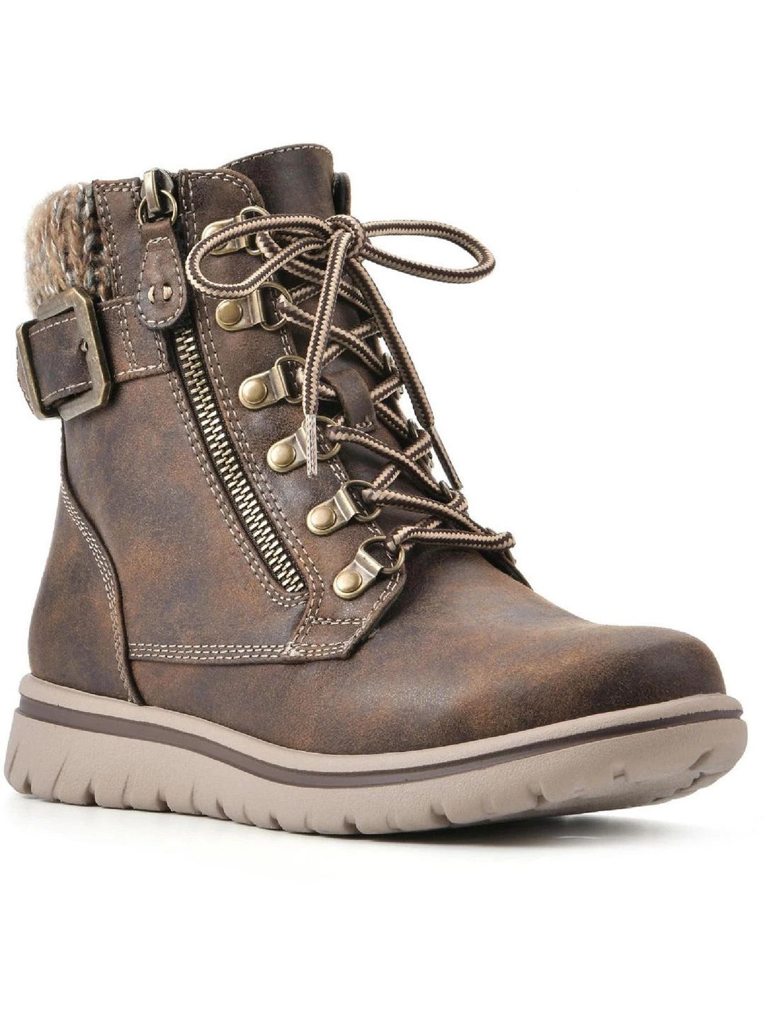 Cliffs by White Mountain Hearty Womens Faux Suede Cold Weather Winter & Snow Boots 3 Cliffs by White Mountain Hearty Womens Faux Suede Cold Weather Winter & Snow Boots