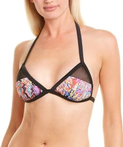 SportsIllustrated Swim Sales 10 SportsIllustrated Swim Sports Illustrated Swim Triangle Bikini Top - women