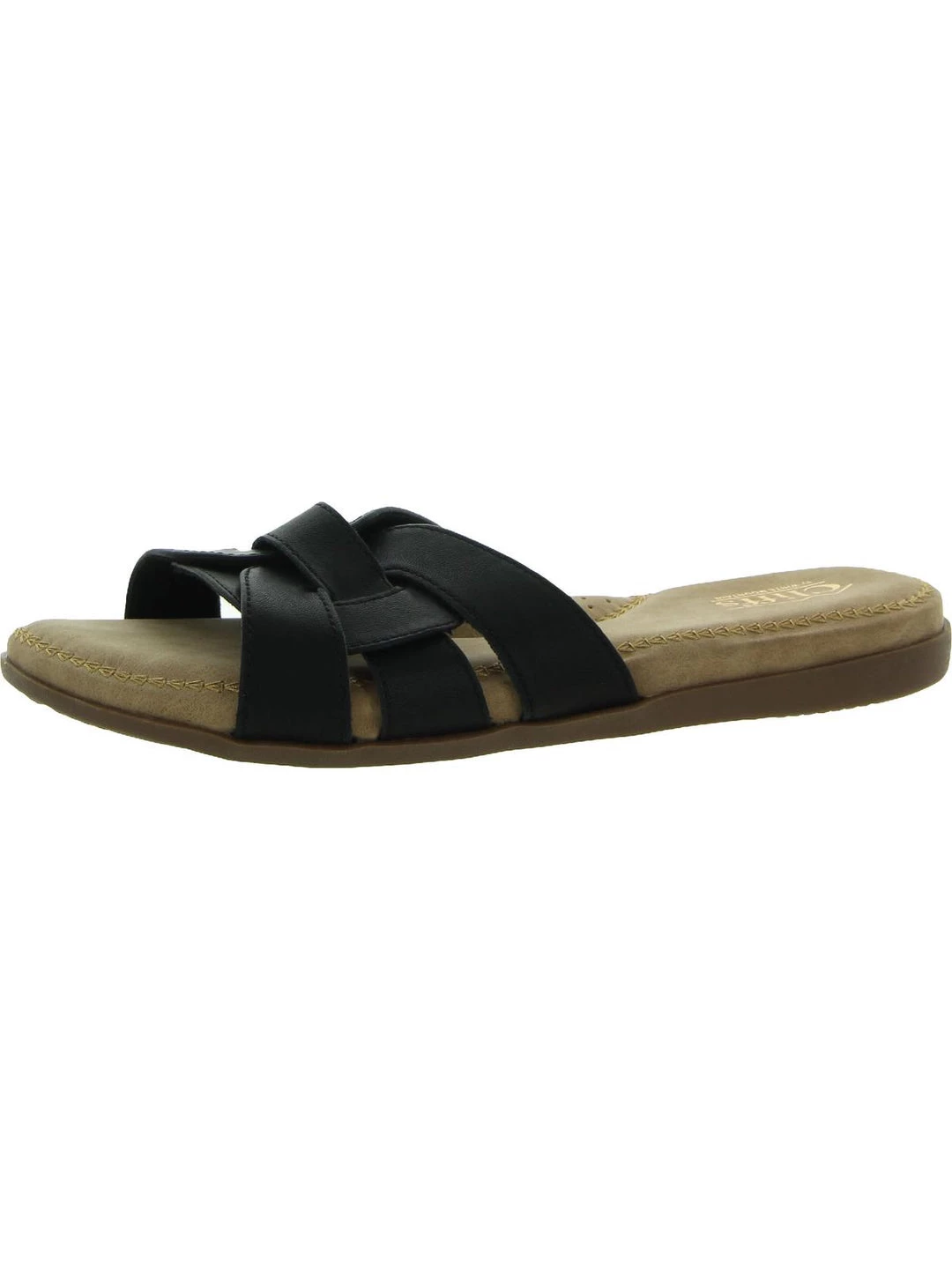 Cliffs by White Mountain Fredie Womens Open Toe Flats Slide Sandals 6 Cliffs by White Mountain Fredie Womens Open Toe Flats Slide Sandals - Image 4
