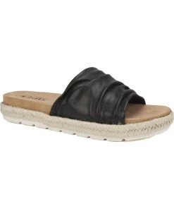 Cliffs by White Mountain Torri Womens Leather Espadrilles Slide Sandals