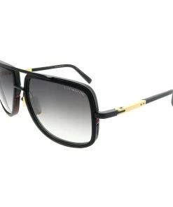 Dita Mach-One DRX-2030-G-BLK-18K-59 Unisex Aviator Sunglasses - women