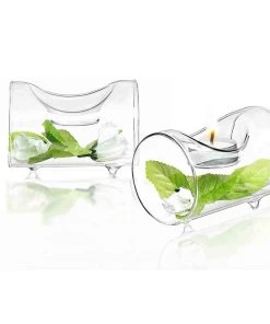 JoyJolt Ambient Single Candle Holders - Set of 2