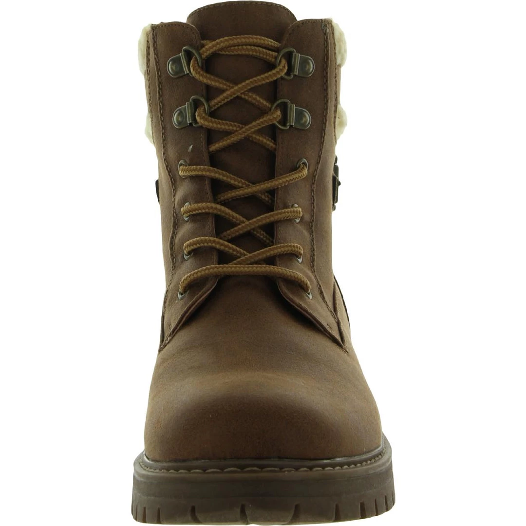 Cliffs by White Mountain Meldon Womens Faux Leather Lugged Sole Ankle Boots 7 Cliffs by White Mountain Meldon Womens Faux Leather Lugged Sole Ankle Boots - Image 5