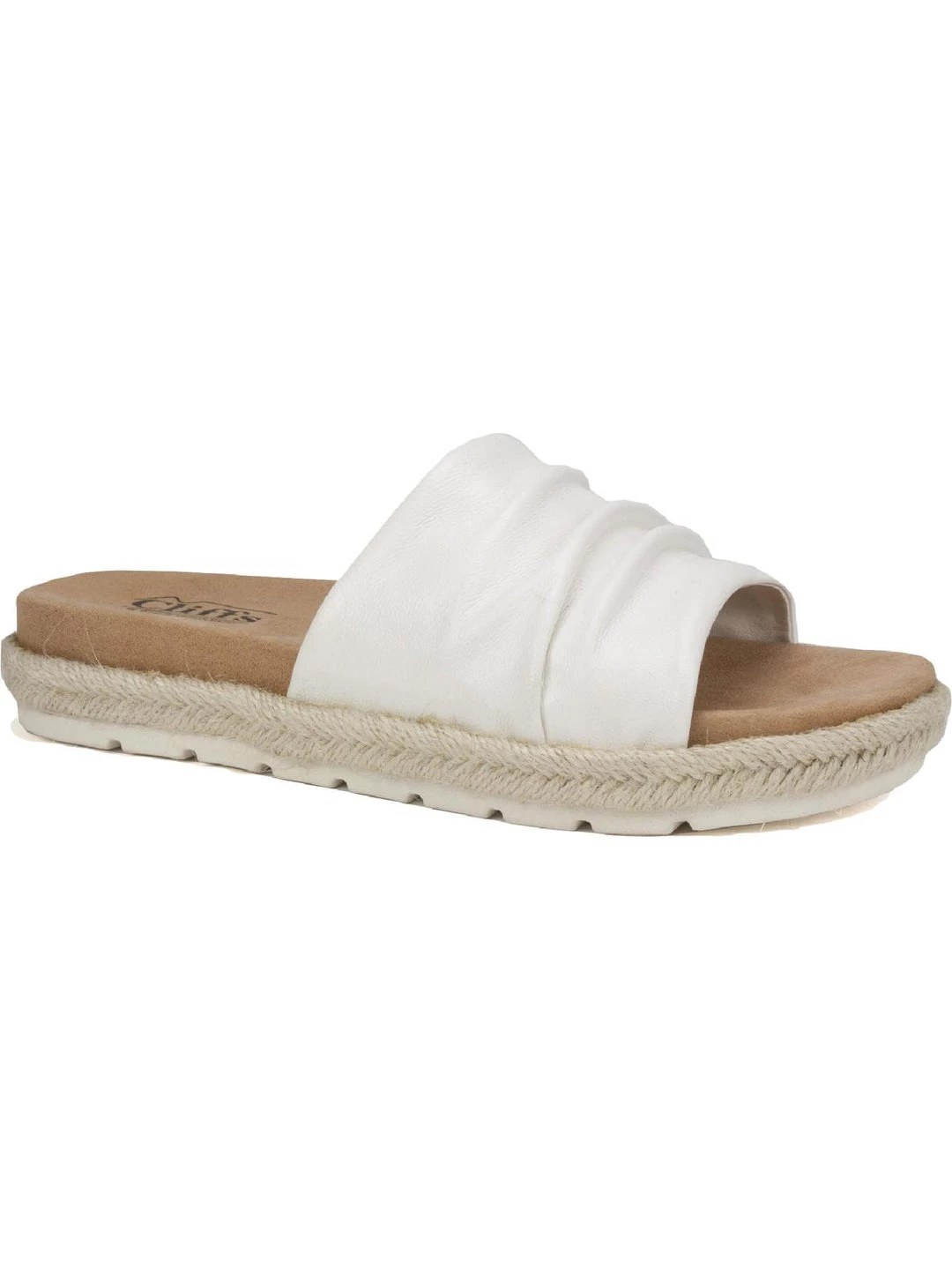Cliffs by White Mountain Torri Womens Leather Espadrilles Slide Sandals 6 Cliffs by White Mountain Torri Womens Leather Espadrilles Slide Sandals - Image 4