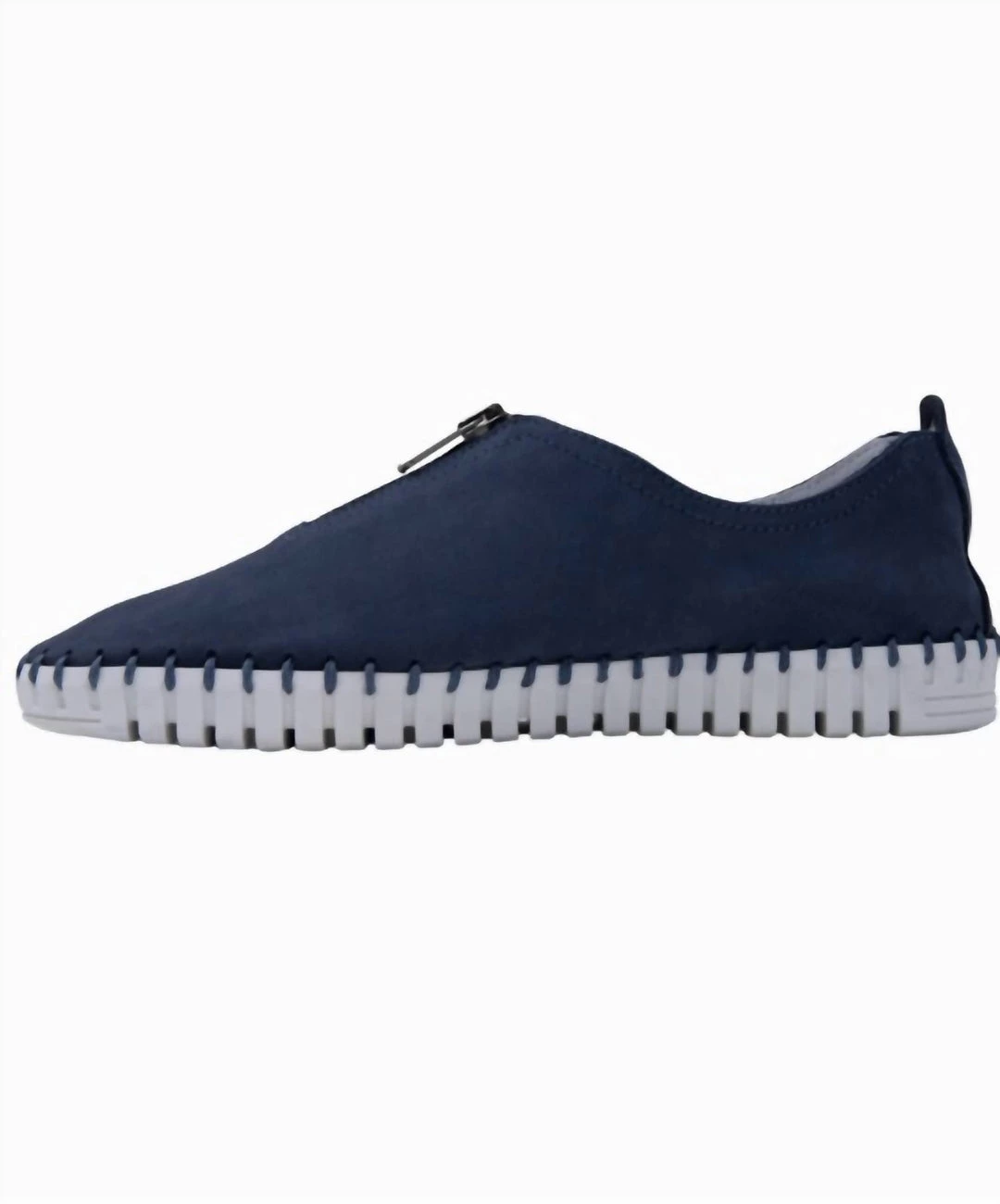 Eric Michael Marlo Zip Sneaker in Marlo Denim - women 4 Eric Michael Marlo Zip Sneaker in Marlo Denim - women - Image 2