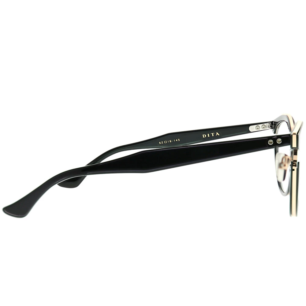 Dita Mikro DT DTX500-52-01 Womens Round Eyeglasses 52mm 5 Dita Mikro DT DTX500-52-01 Womens Round Eyeglasses 52mm - Image 3