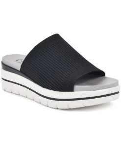 Cliffs by White Mountain Cliffs Womens Flat Pool Slide Sandals
