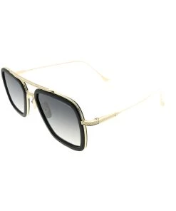 Dita Flight.006 DT 7806-B-BLK-GLD-52 Unisex Aviator Sunglasses - women