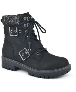 Cliffs by White Mountain Marlee Womens Faux Suede Lugged Sole Combat & Lace-up Boots -SportsIllustrated Swim Sales fac72fb017574452b24ae72ed95a8bee 1080x