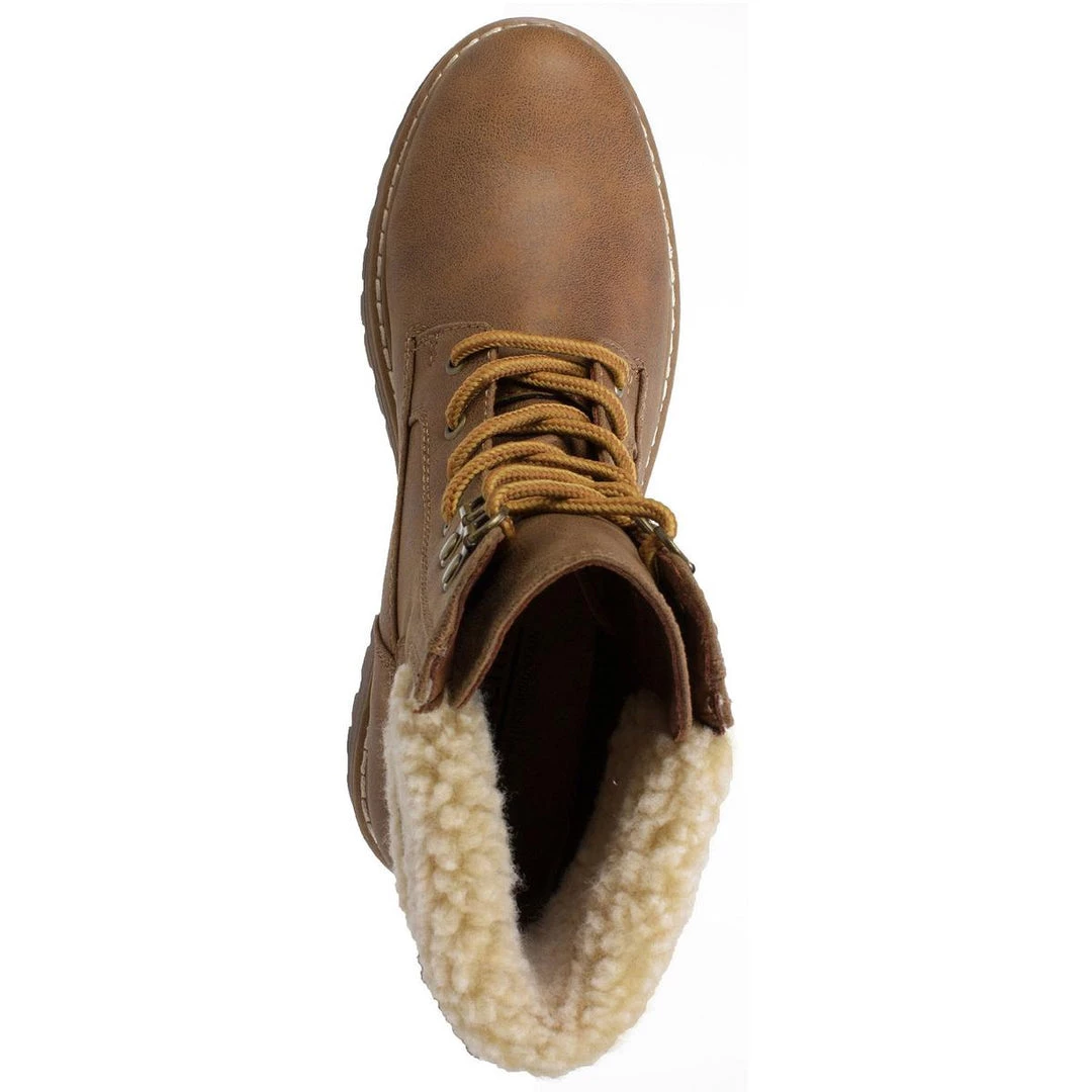 Cliffs by White Mountain Meldon Womens Faux Leather Lugged Sole Ankle Boots 5 Cliffs by White Mountain Meldon Womens Faux Leather Lugged Sole Ankle Boots - Image 3